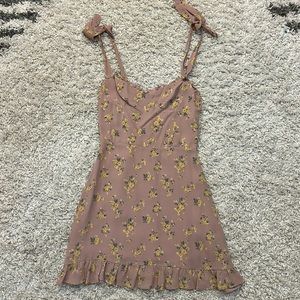 Reformation Floral Mini Dress
